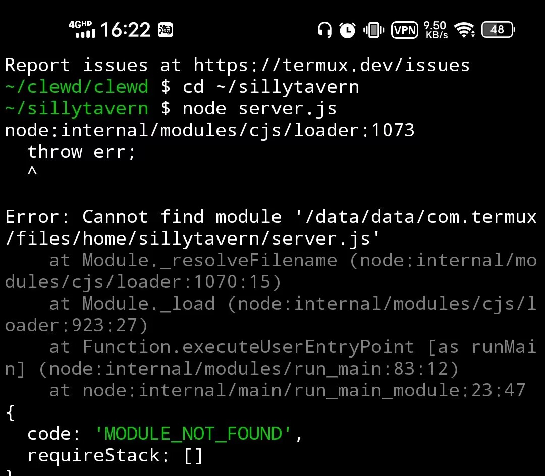 酒馆常见错误问题及其解决方法