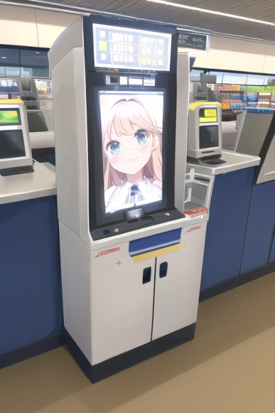 Supermarket Self-Check-Out AI Scenario