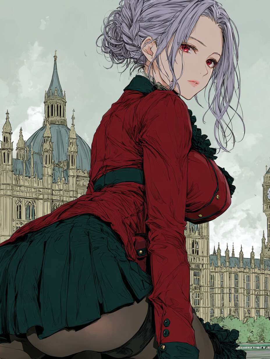pigeonls5284 An anime style character illu
